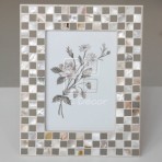 (EPF0047) MDF, Shell and Mirror Photo Frame
